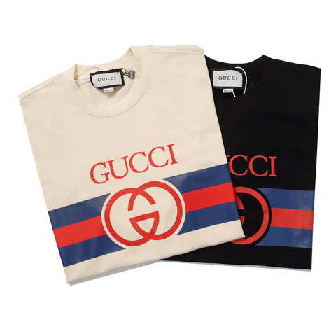 Stripe Print T-Shirt