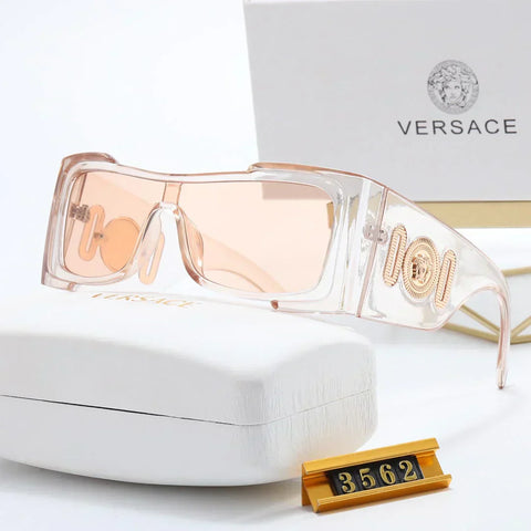 5-color fashion letter temple sunglasses polarized glasses