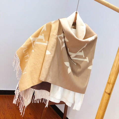 Gradient Cashmere Scarf