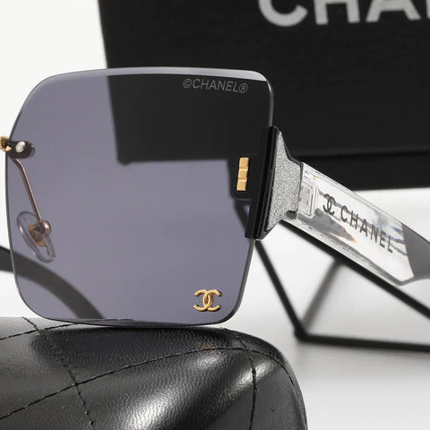 6-color fashionable transparent printing temple polarized sunglasses