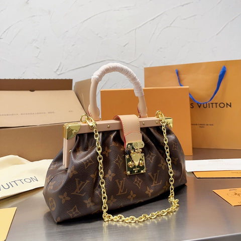 Classic Print Clutch Bag