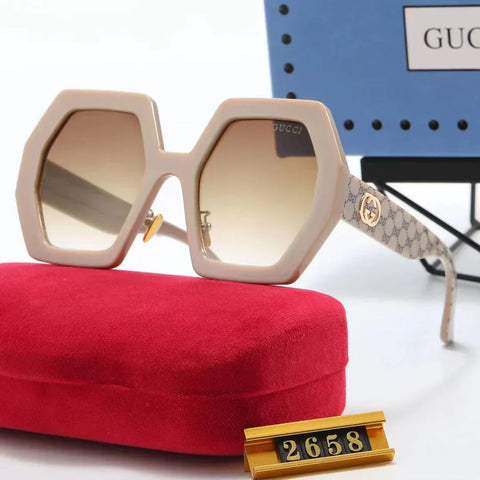6-color fashion  rhombus frame sunglasses polarizer