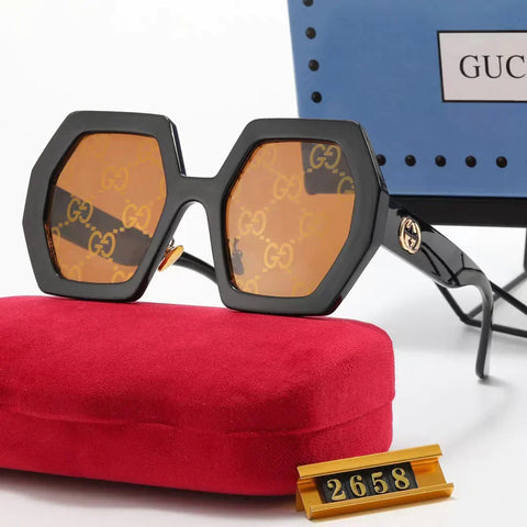 6-color fashion  rhombus frame sunglasses polarizer