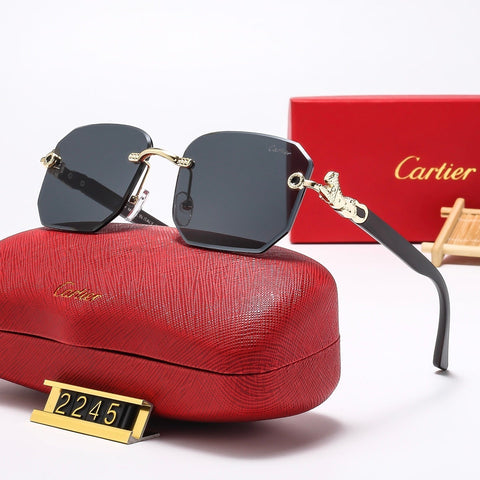 Classic rimless design sunglasses 2245