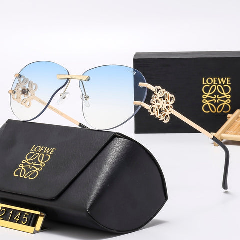 Multicolor trendy plain sunglasses  2145