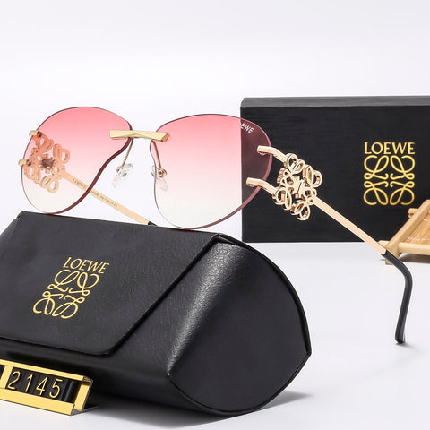 Multicolor trendy plain sunglasses  2145