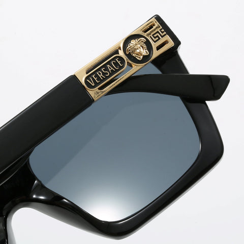 5 Color Trendy Square Frame Sunglasses  58042