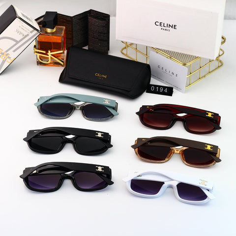 6-color Polaroid nylon HD lenses Full frame design sunglasses 0194