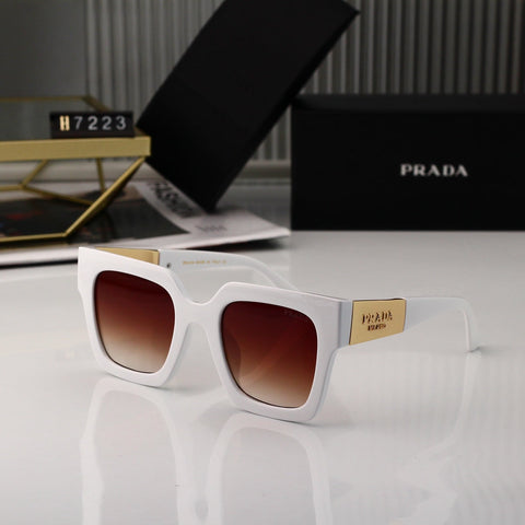 5-color Polaroid nylon HD lenses Full frame sunglasses  7223