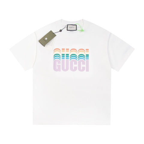 Rainbow print T-shirt